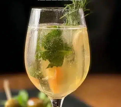 Easy 5-minute recipe for a refreshing Hugo Spritz cocktail